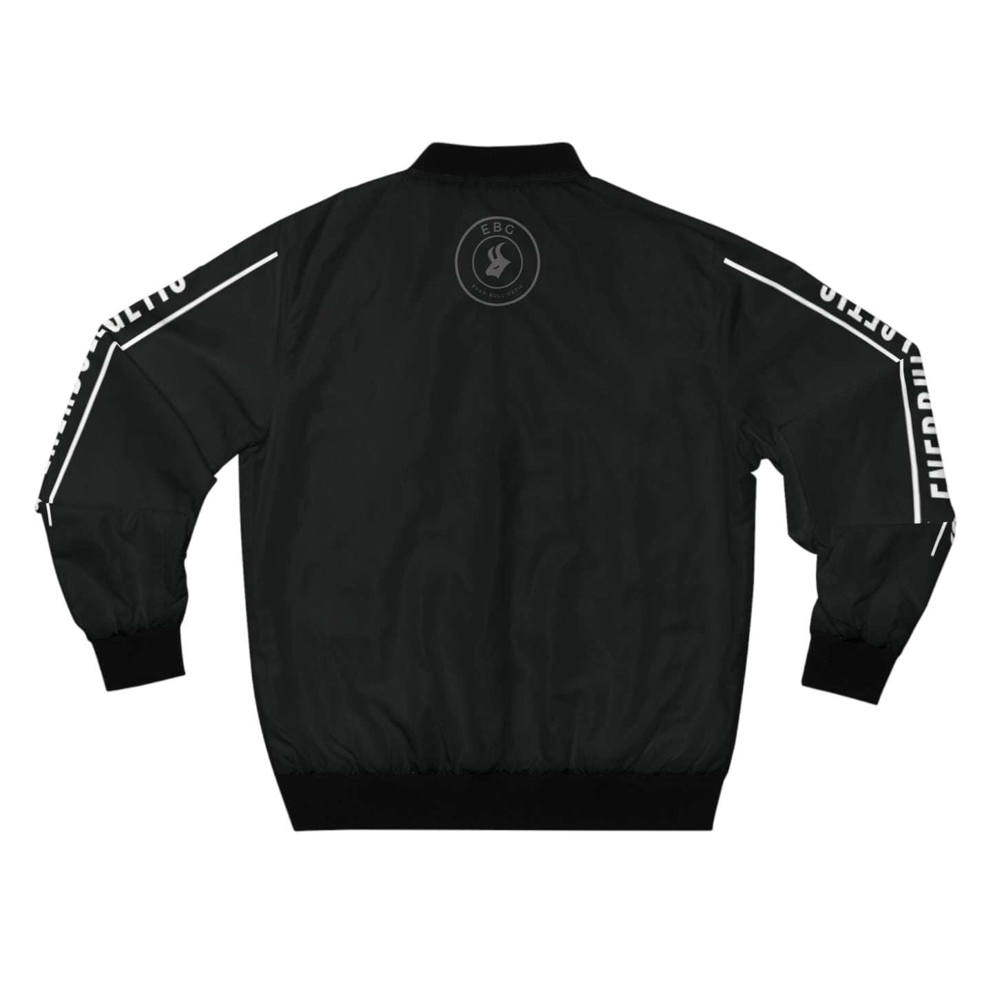 EnerBullgetic Striped Black Edition Men's Bomber Jacket