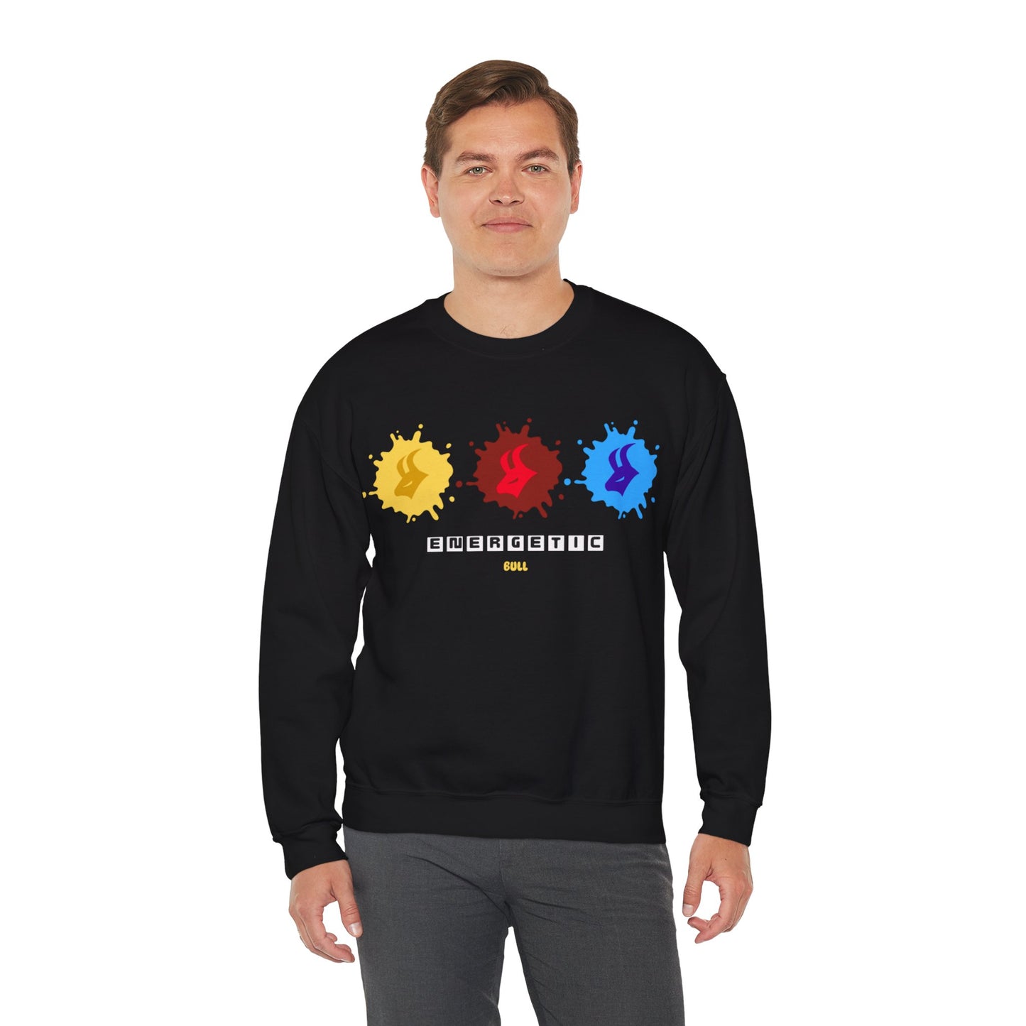 Tri-Color Logo Unisex Heavy Blend™ Crewneck Sweatshirt