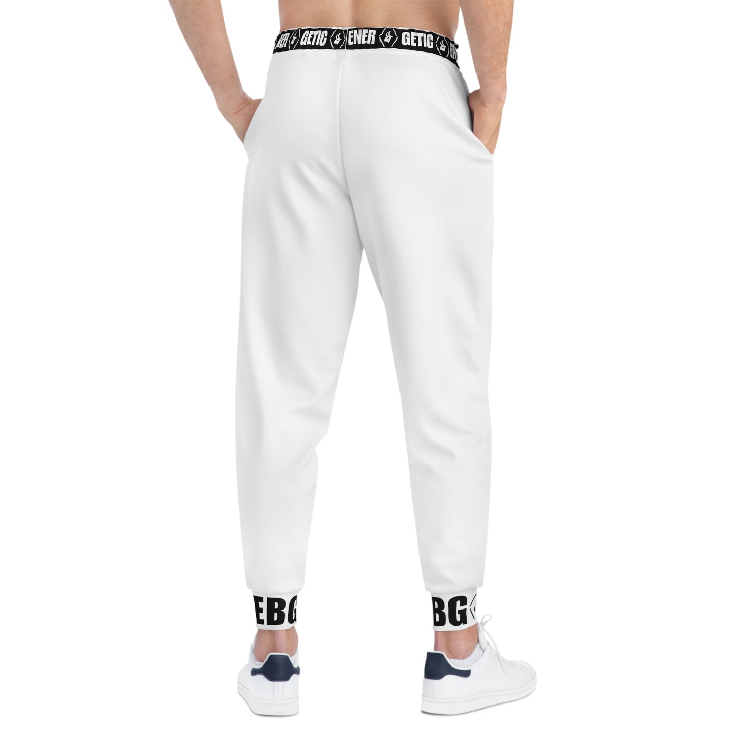 EnerBullGetic Athletic Joggers White Edition
