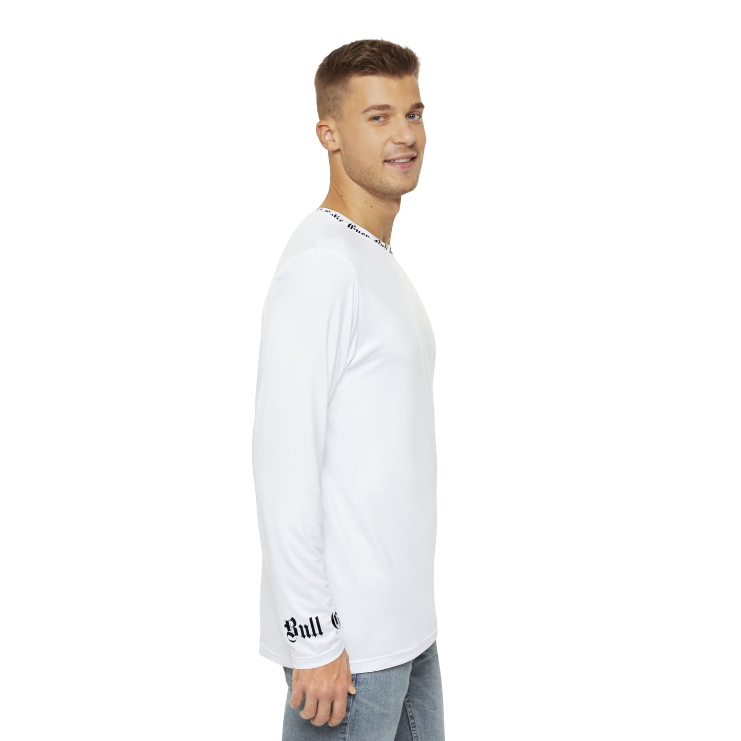 EnerBullGetic Crewneck Sleeve Shirt White Edition