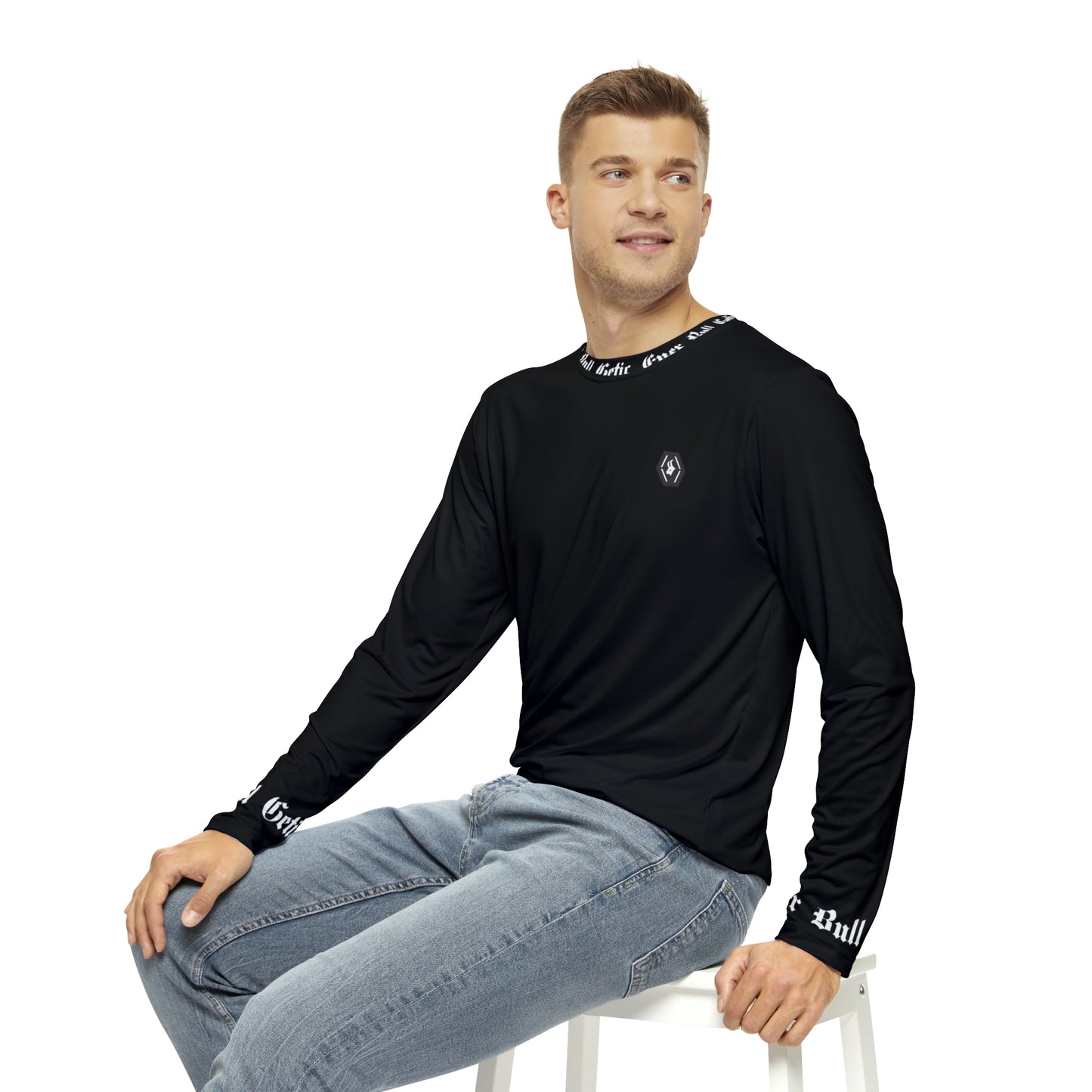 EnerBullGetic Crewneck Sleeve Shirt Black Edition