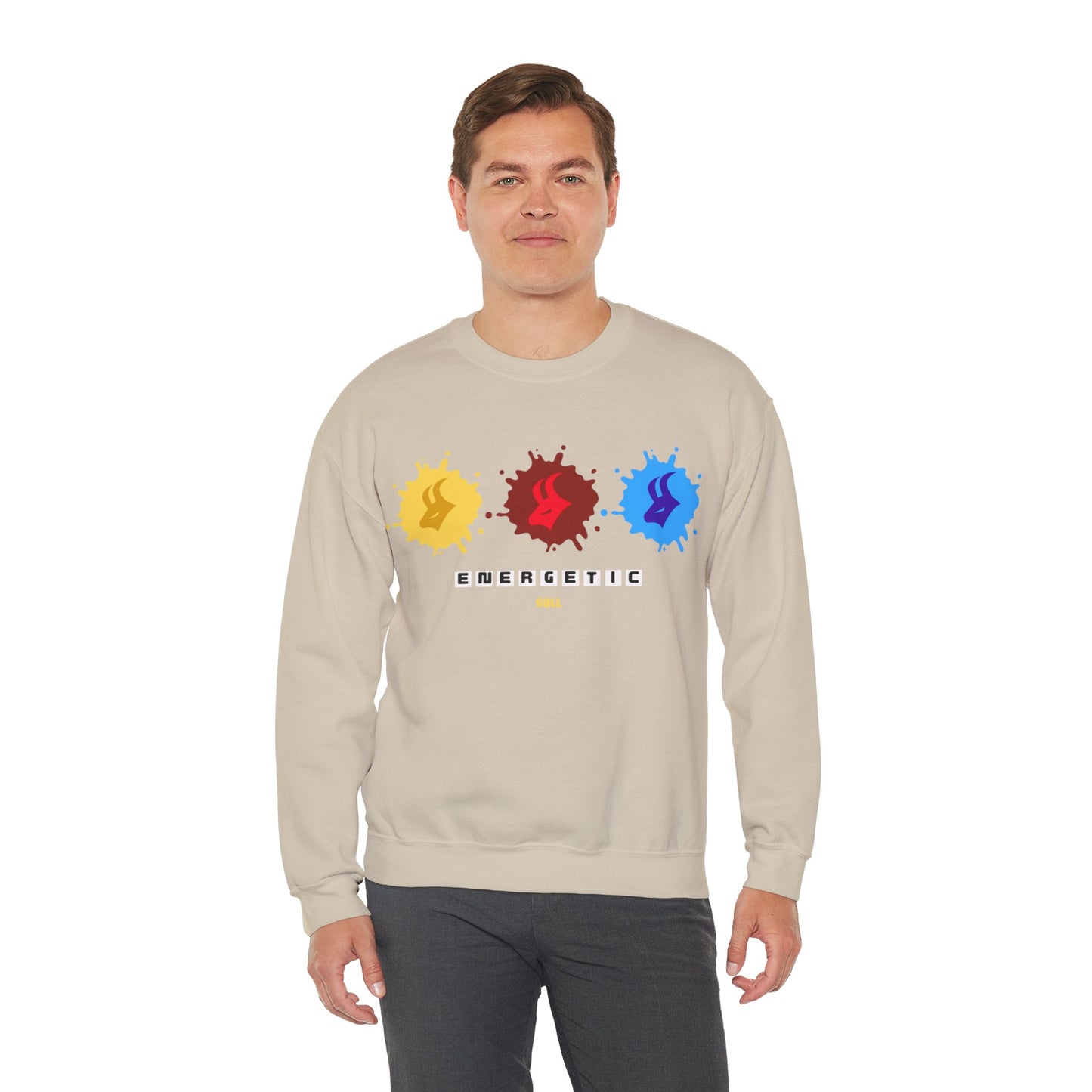 Tri-Color Logo Unisex Heavy Blend™ Crewneck Sweatshirt