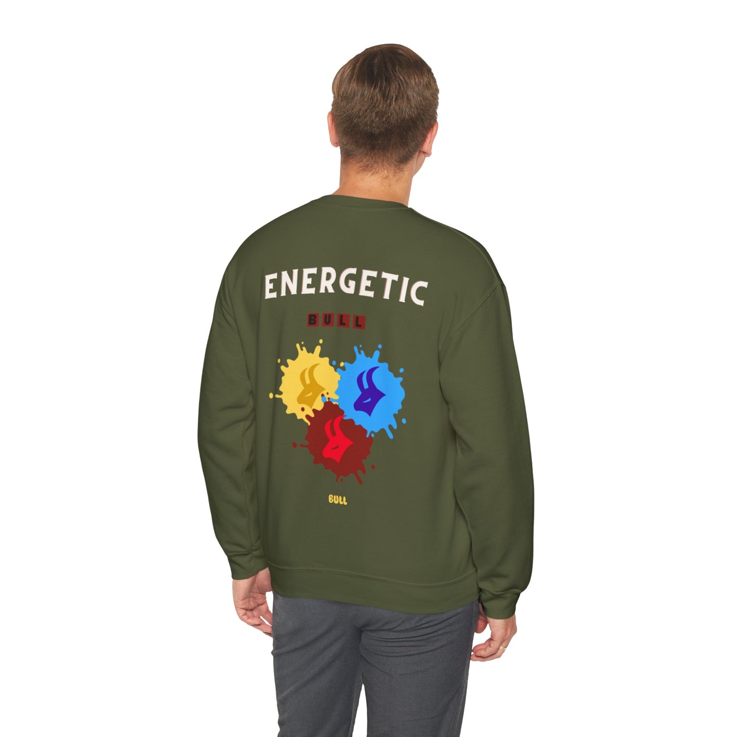 Tri-Color Logo Unisex Heavy Blend™ Crewneck Sweatshirt