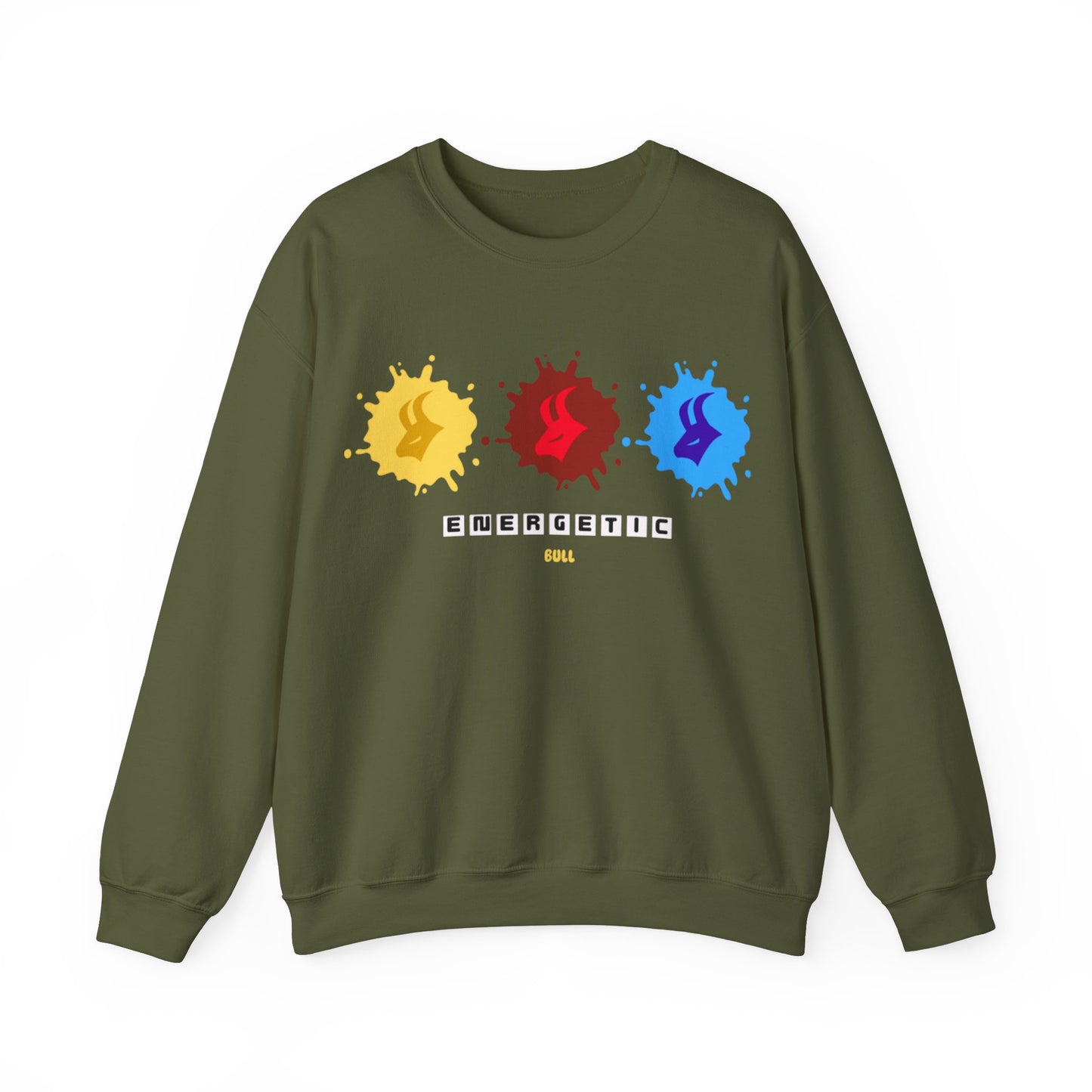 Tri-Color Logo Unisex Heavy Blend™ Crewneck Sweatshirt