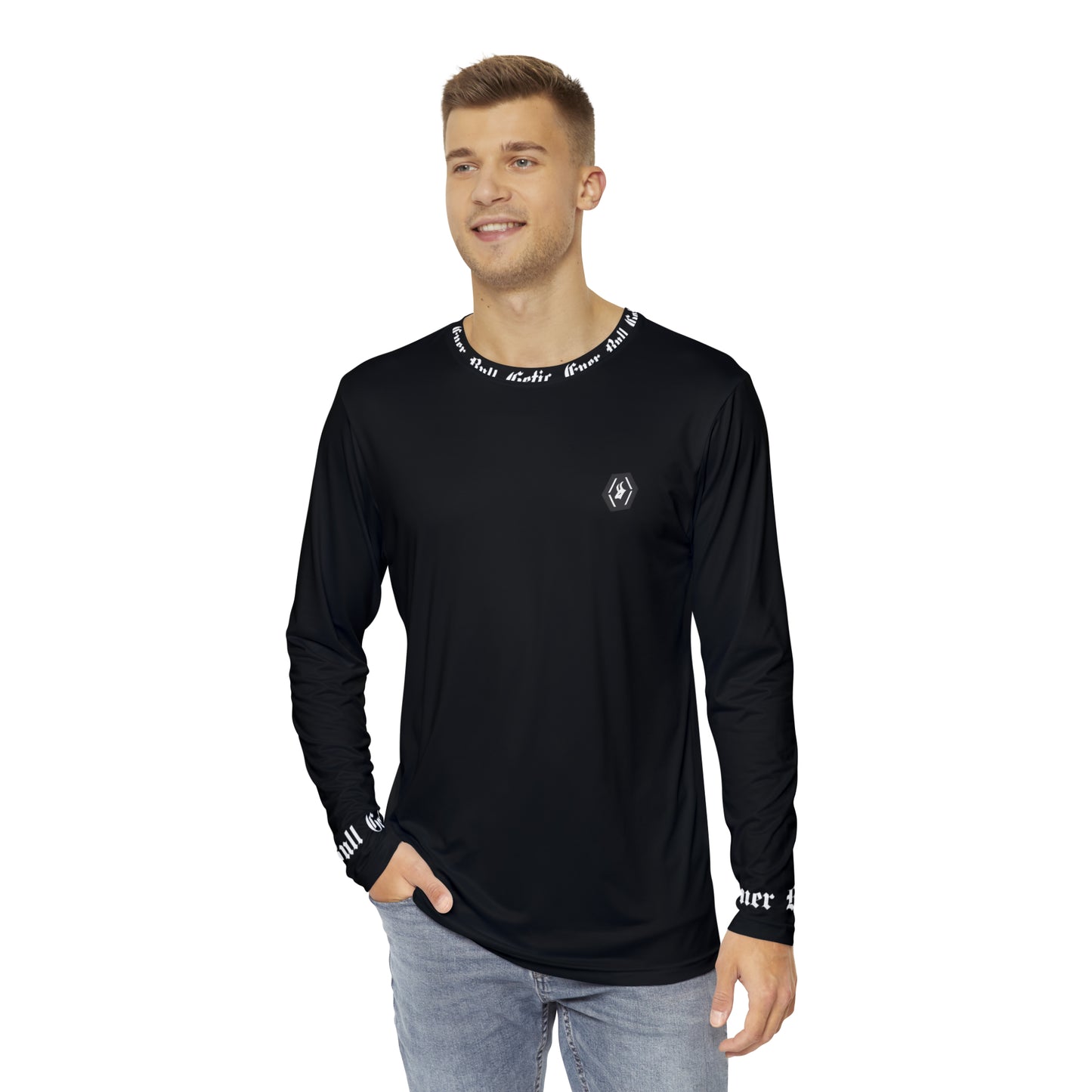 EnerBullGetic Crewneck Sleeve Shirt Black Edition