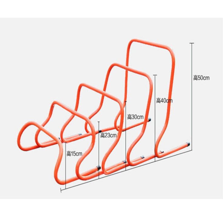Physical fitness hurdles barriers